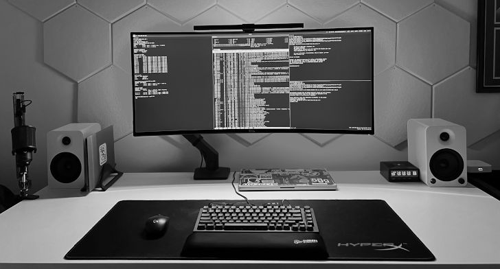 Home Office Desktop Setup